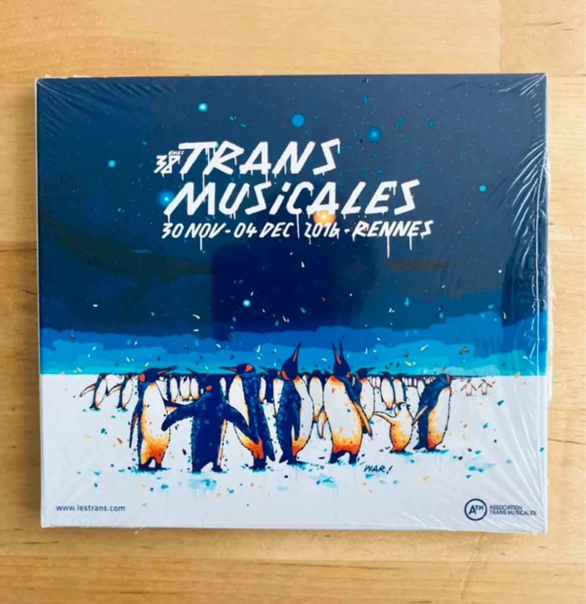 CD Compilation Transmusicales 2016 édition 38.